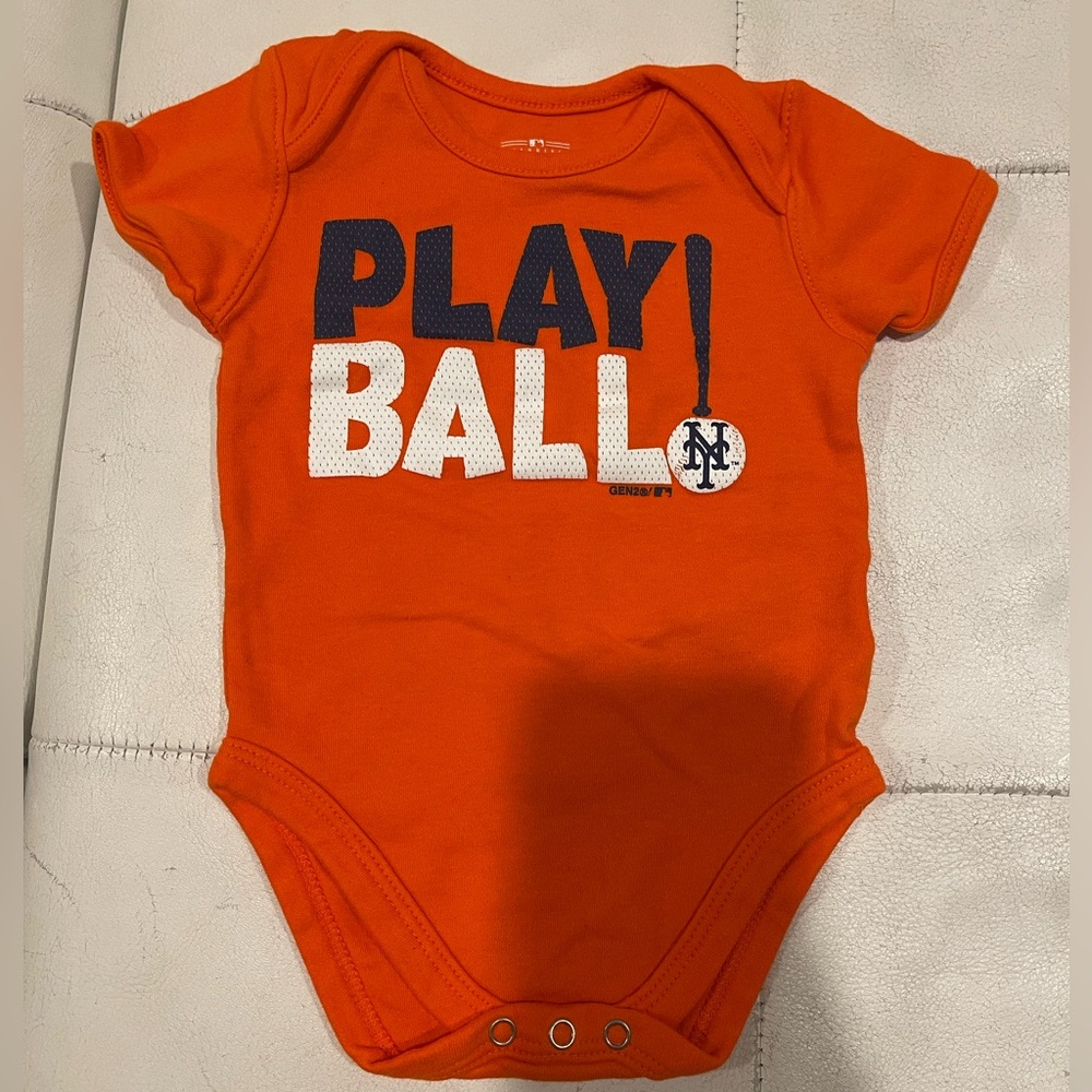 NY Mets onesie size 12m toddler